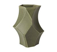 Ferm Living Jarrón Cueva 26 cm Dark sage