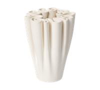 Ferm Living Jarrón Dedali 11 cm Off-white