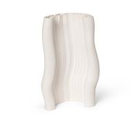 Ferm Living Jarrón Moire 19x30 cm Off-white