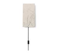 Ferm Living Lámpara de pared Argilla Marble White