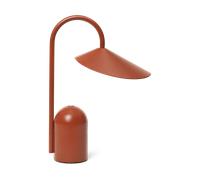 Ferm Living Lámpara Portátil Arum Óxido Rojo