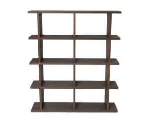 Ferm Living Librería Kona 2x4 Dark stained