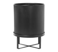Ferm Living Maceta Bau large Ø28 cm negro