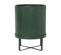 Ferm Living Maceta Bau large Ø28 cm verde oscuro