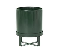 Ferm Living Maceta Bau small Ø18 cm verde oscuro