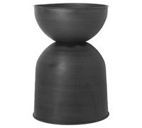 ferm LIVING - HourVidrio Pot Large Black/D. Grey