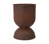 Ferm Living Maceta Hourglass mediana Ø40 cm Rust