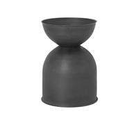 ferm LIVING - Hourglass Pot Chica Negro