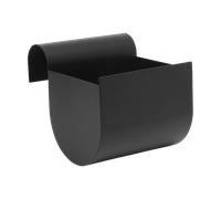 Ferm Living Maceta para balcón Uma small 20 cm Black