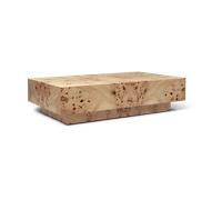 Ferm Living Mesa de centro Burl 70x117x30 cm Natural