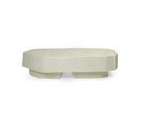 Ferm Living Mesa de centro Staffa de 163.5x82.4 cm Ivory