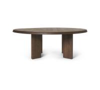 Ferm Living Mesa de centro Tarn 107.6x108.1 cm Dark stained beech