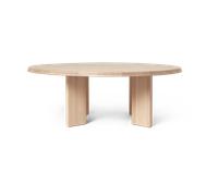Ferm Living Mesa de centro Tarn 107.6x108.1 cm White oiled beech