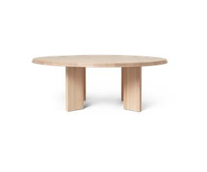 Ferm Living Mesa de centro Tarn 107.6x108.1 cm White oiled beech