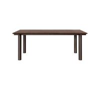 Ferm Living Mesa de comedor Atura Dark chocolate-roble teñido oscuro. 90x200 cm