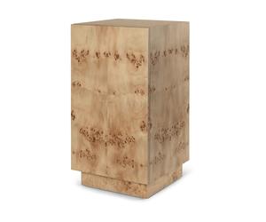 Ferm Living Pedestal Burl Side Table Natural