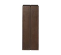 Ferm Living Pedestal Parcel Dark stained. 30 × 30 × 90 cm