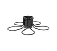 Ferm Living Pie de árbol de Navidad Flake Black