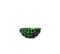 ferm LIVING - Plait Tazón Ø24 Emerald Verde