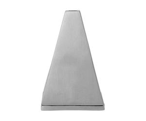 Ferm Living Quemador de incienso Pyra con forma de cono Borstad aluminium