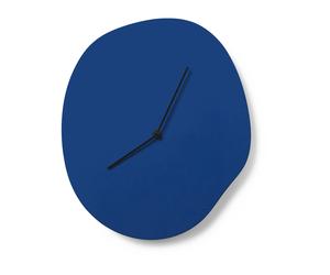 Ferm Living Reloj de pared Melt 28x33 cm Blue