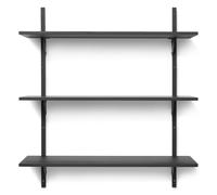 Ferm Living Repisa Sector triple wide Ceniza negra-negro