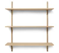 Ferm Living Repisa Sector triple wide Roble-latón