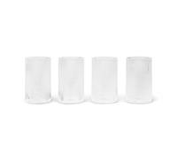 ferm LIVING - Ripple Verrines Set of 4 Clear