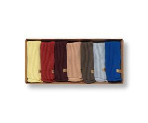 Ferm Living Set de 7 bayetas Day 26x26 cm Multi