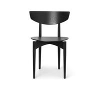 Ferm Living Silla Herman Black. patas de fresno lacado negro