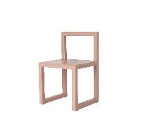 Ferm Living Silla infantil Little Architecht Rose. chapa de fresno