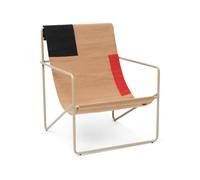 Ferm Living Sillón Desert Btapa. base cashemere