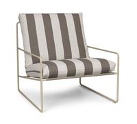 Ferm Living Sillón Desert Cash stripe-chocolate
