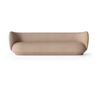 Ferm Living Sofá 4 plazas Rico Brushed sand