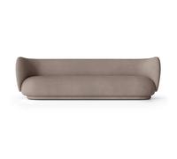 Ferm Living Sofá 4 plazas Rico Brushed warm grey
