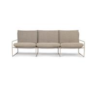 Ferm Living Sofá de 3 plazas Desert Cashmere-Dark sand