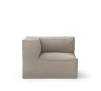Ferm Living Sofá modular Catena Tela cotton linen natural. connect corner 200