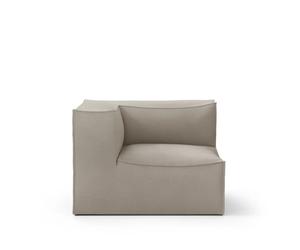 Ferm Living Sofá modular Catena Tela cotton linen natural. connect corner 200
