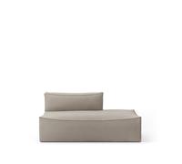 Ferm Living Sofá modular Catena Tela cotton linen natural. open end r 301