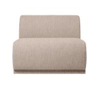 Ferm Living Sofá modular Rico central Soft Bouclé Natural