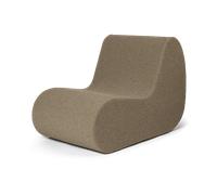 Ferm Living Sofá modular Rouli center module pure bouclé Sand
