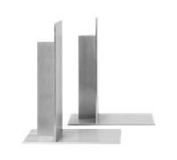 Ferm Living Soportes para libros Lager. 2-pack Aluminium