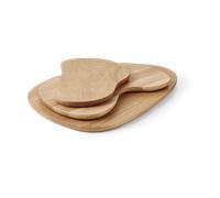Ferm Living Tabla de cortar Cairn 3 piezas Oak