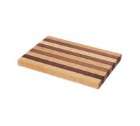 Ferm Living Tabla de cortar Stribe bold 25x36 cm Walnut-oak