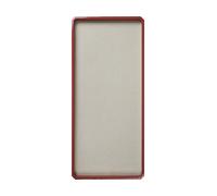 Ferm Living Tablón de notas Nova 45x100 cm Picante Red