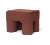 Ferm Living Taburete Podo Red Brown