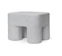 Ferm Living Taburete Podo White