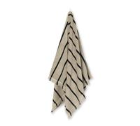 Ferm Living Toalla Alee 70 x 140 cm Sand-black