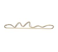 Ferm Living Toallero Curvature latón