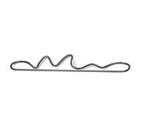 Ferm Living Toallero Curvature latón negro
